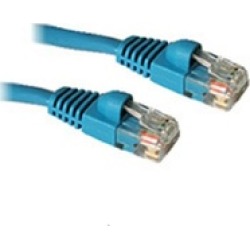 Cables To Go 23870 150 ft. CAT 5E 350Mhz Blue Snagless Patch Cable