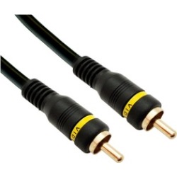 CableWholesale 10R2-01135 High Quality Composite Video Cable RCA Male