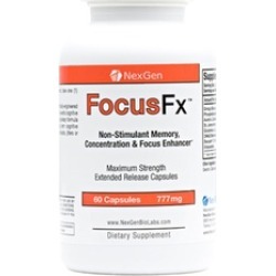 Focus FX Stimulant-Free Brain and Memory Booster Supplement (60-Count)