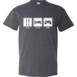 Eat Sleep Game Video Games Controller Gamer T-Shirt