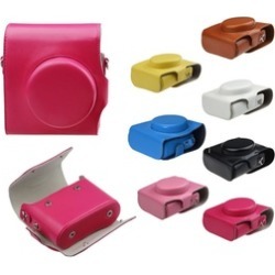 Fashion PU Leather Case Bag With Strap For FUJIFILM Instax Mini 8 Camera