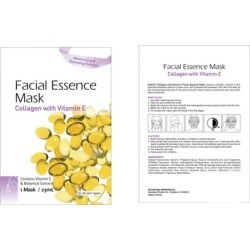 Beauty Facial Mask Collagen Vitamin E Essential Botanical Extract