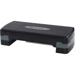 27" Fitness Aerobic Step Adjust 4" - 6"Exercise Stepper w/Risers