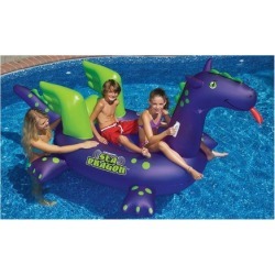 Giant Rideable Sea Dragon Inflatable Float Toy Swimming Pool Lake Kids