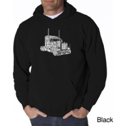 Men's Hooded Sweatshirt - KEEP ON TRUCKIN'