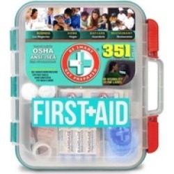 New 351 pc Emergency First Aid Kit Workplace