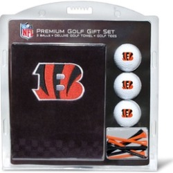 Team Golf 30620 Cincinnati Bengals Embroidered Towel Gift Set
