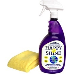 Happy Shine All Purpose Cleaner Spray Bottle With Microfiber Cloth