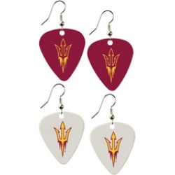 Sports Team Logo Set of 2 NCAA Guitar Pick Dangle Earrings Charm Gift