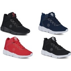 Akademiks Men's Master Style High Top Fashion Sneakers
