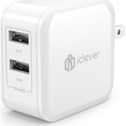 3ft USB Cable Dual USB Port Plus Wall Charger