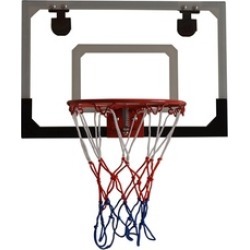 Wall Mount Clear Basketball Backboard with Basketball & Pump