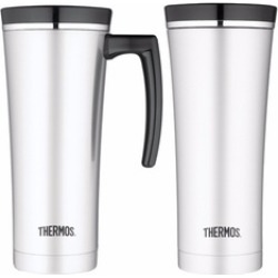 Thermos S/S Vacuum Insulated 16oz Travel Mug & Sipp and Tumbler bundle