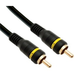Cablewholesale 10R2-01150 High Quality Composite Video Cable Rca Male