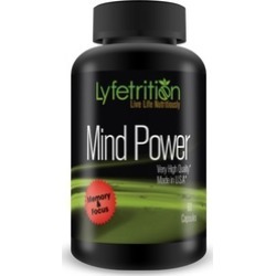 Lyfetrition Mind Power Memory & Focus Maximum Strength (Your Choice)