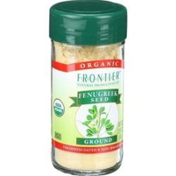 Organic Ground Fenugreek Seed ( 4 - 2.24 oz bottles )