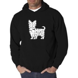 Men's Hooded Sweatshirt - Yorkie