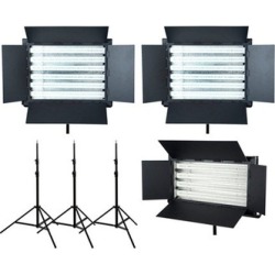FloLight FL-220AWT Video Light - 4 x 55 watt with Wireless Dimming 3000K