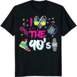 I love the 90s Shirt Nineties Lover Funny T-Shirt Retro