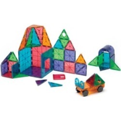 Magna-Tiles 48-Piece Clear Colors DELUXE Set