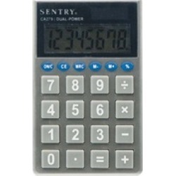 Sentry Industries CAL-CA279 Jumbo Key Pocket Calculator