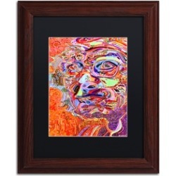 Josh Byer 'Chairman Of A 1966 Draft Board' Matted Wood Framed Art