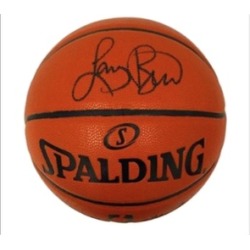 Autographed Larry Bird Boston Celtics Basketball