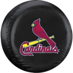 St. Louis Cardinals Black Tire Cover - Standard Size