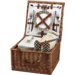 Cheshire Basket for 2 -Plaid