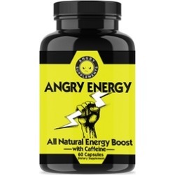 Angry Supplements Angry Energy Dietary Supplement with Caffeine and Garcinia Cambogia (60, 120, or 180-Count)