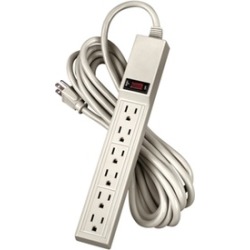 FELLOWES 99026 6 Outlet Power Strip with 15' Cord FELLOWES 99026 6 Outlet Power Strip with 15' Cord