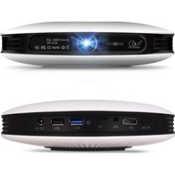 Portable Smart Wireless Projector Built-in 2.4G/5G WiFi HDMI Games Home Cinema