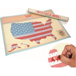 Scratch Off US Wall Map