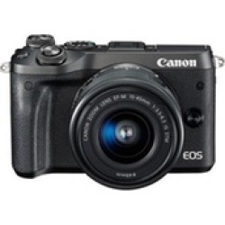 CANON-PHOTO VIDEO 1724C011 Mirrorless Digital Camera with 15-45mm Lens