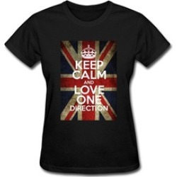 Dyong Lsharpe Keep Calm And Love One Drection Adult Tee