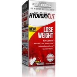 Hydroxycut Pro Clinical Weight Loss Supplement, 72 Count