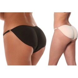 Adjustable Padded Brief Booster for Curvaceous Enhancement