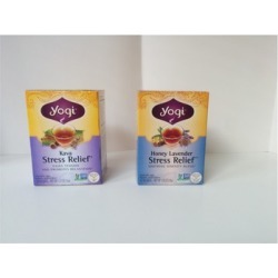 Yogi Herbal Stress Relief "Kava" and "Honey Lavender Tea