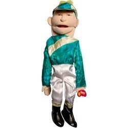 Sunny Toys GS2817 28 In. Jockey, Sculpted Face Puppet