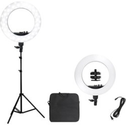 18" Ring Light Kit Stand w/Carry Bag
