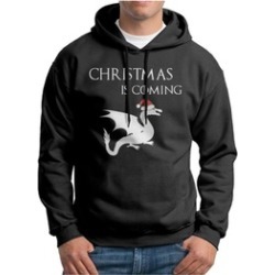 Christmas Is Coming Hooded Sweatshirt For Men