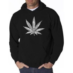 Men's Hooded Sweatshirt - 50 DIFFERENT STREET TERMS FOR MARIJUANA