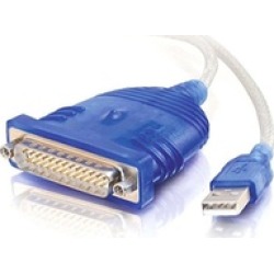 Cables To Go 22429 6ft USB Serial DB25 Adapter Cable