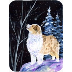 Carolines Treasures SS8367LCB Starry Night Australian Shepherd Glass Cutting