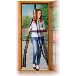 Heavy Duty Mesh Curtain with Extra-Strength Magnets