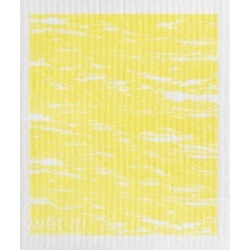 Wet-It Yellow Waves Pattern Swedish Kitchen Bathroom Dishcloths Towel Cloth