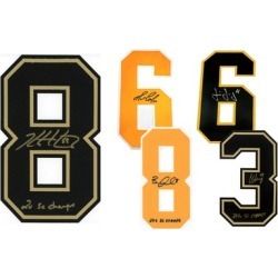 Pittsburgh Penguins NHL Authentic Autographed Jersey Numbers