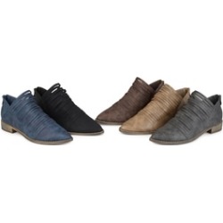 Journee Collection Womens Strappy Almond Toe Flats