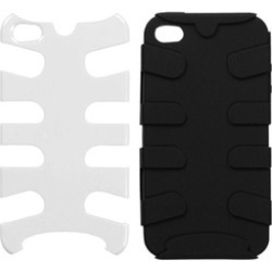 Insten Natural Ivory White Fishbone Case For iPhone 4 4S
