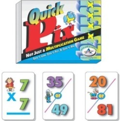 Talicor 113A Quick Pix Multiplication Memory Game